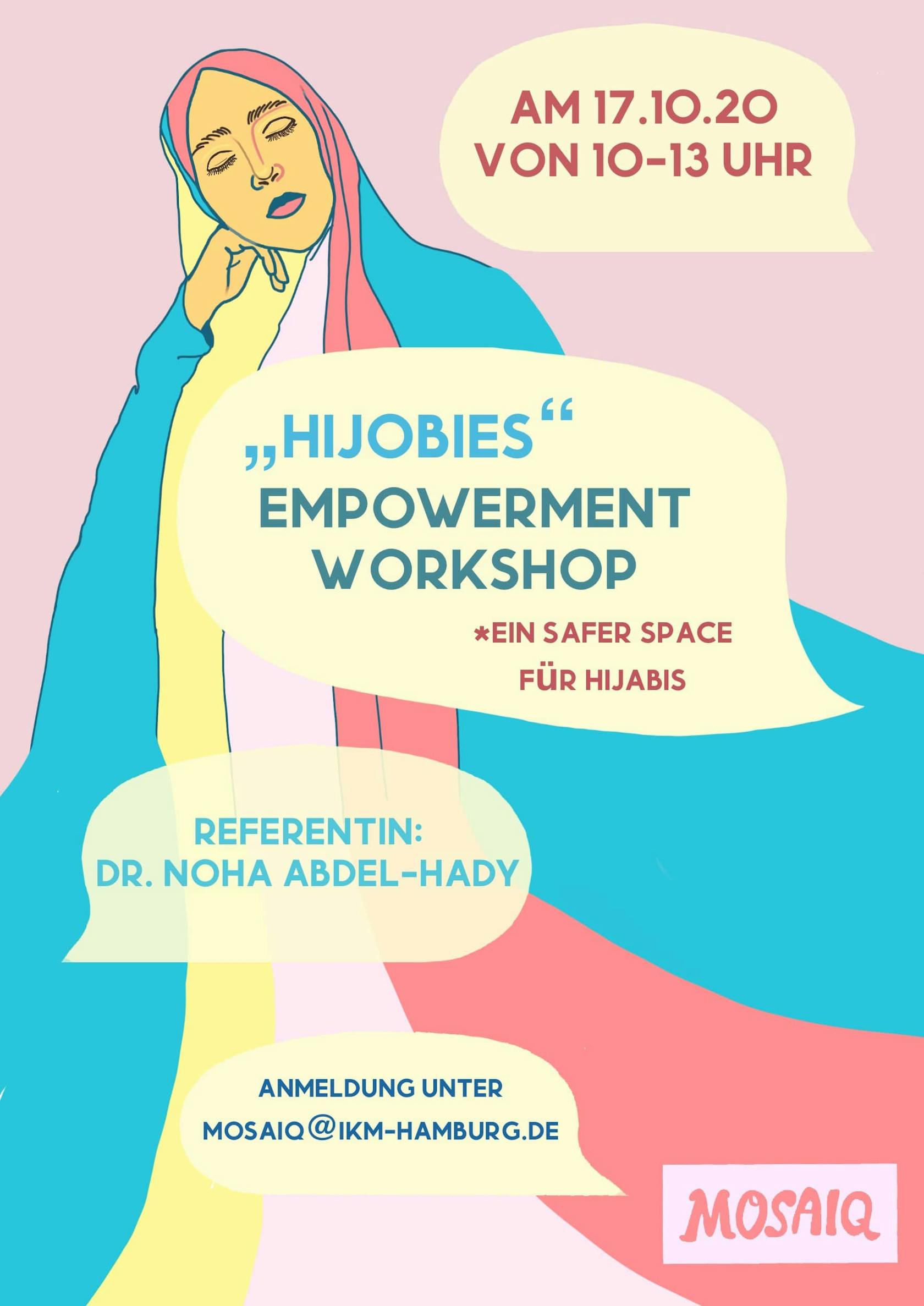 "HJOBIES" - Empowerment Workshop Flyer
