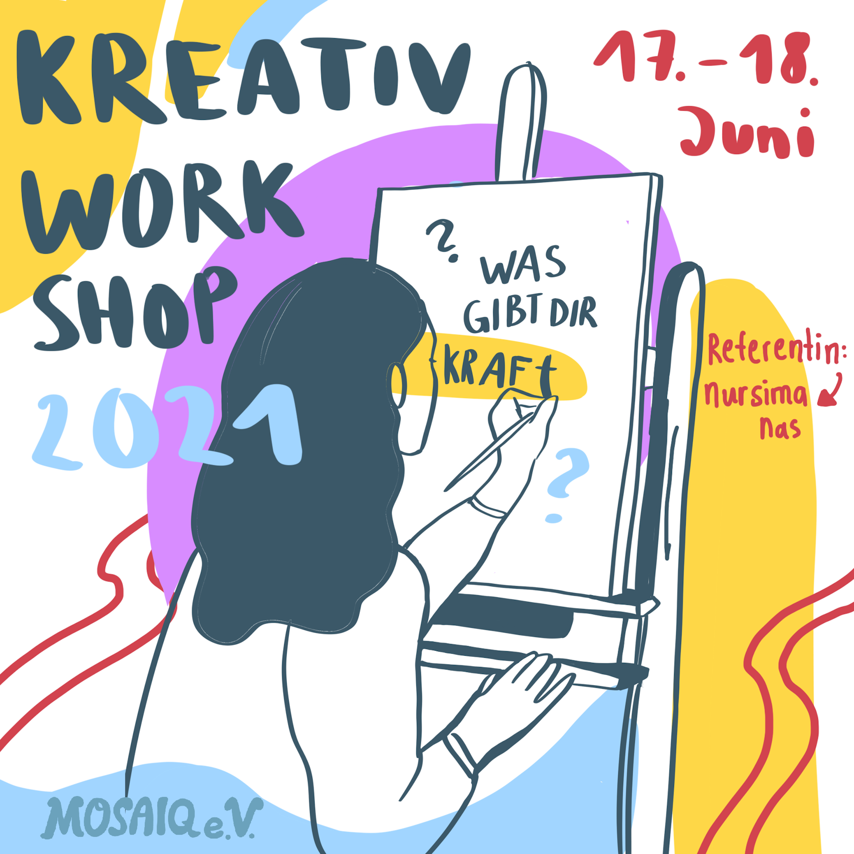 Kreativ-Workshop Flyer
